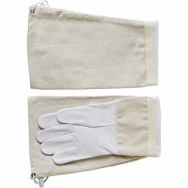 Ultra-Flex Goatskin Beekeeping Gloves | Toggle Sleeve Seal