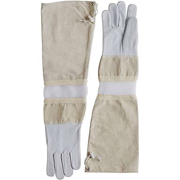 Ultra-Flex Goatskin Beekeeping Gloves | Toggle Sleeve Seal